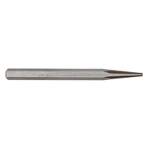 Mayhew Select 70122 1/8-by-4-1/2-Inch Carded Solid Punch