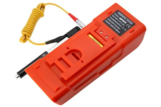 Digital Hardness Tester Metal Hardness Meter Built-in Printer 7-in-1 Hardness Tester with HL, HB, HRB, HRC, HRA, HV, HS Systems Portable Hardness Tester for Aluminum Alloy, Brass (Model AMT212)