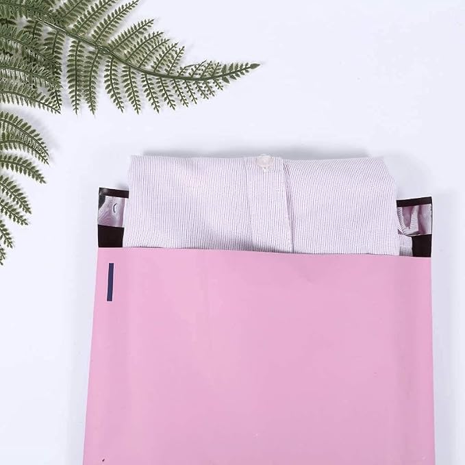 300 Count, 12x15.5 inch 100% Recycled Poly Mailers Eco Friendly Packaging Envelopes Supplies Mailing Bags 2.5 Mil Thick - SMART Mailer
