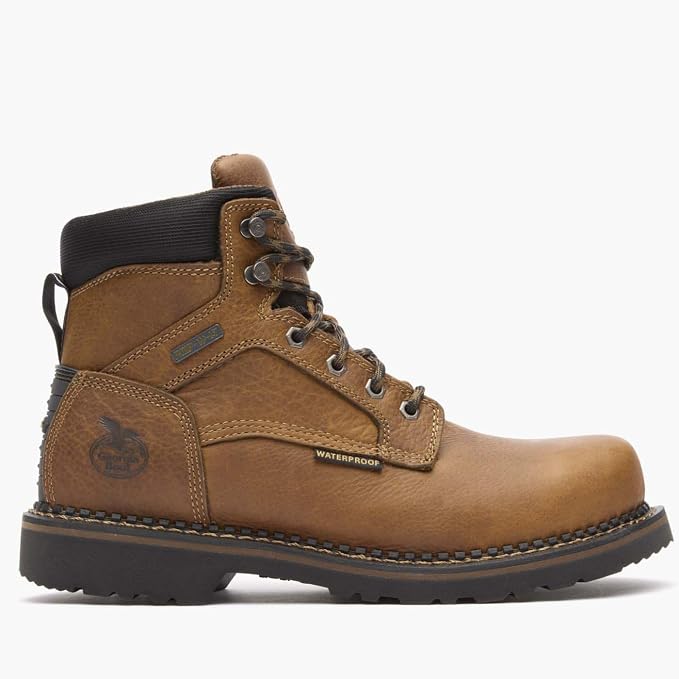 Georgia Boot Men's Giant Revamp Steel Toe Waterproof Work Boots