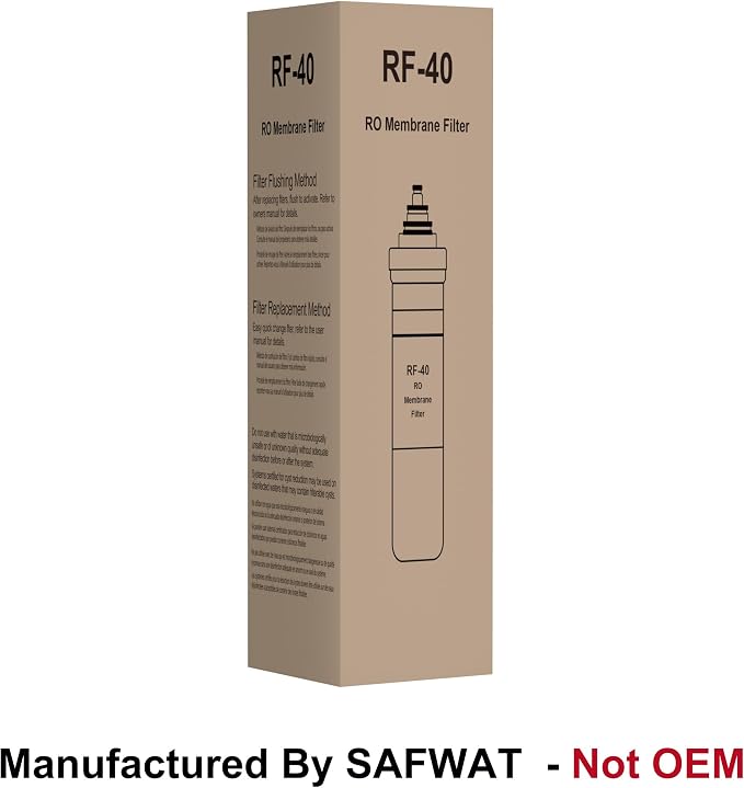 SAFWAT RO Membrane Replacement Filter – Compatible with Brondell Circle RC100