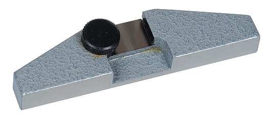 Mitutoyo 050084-10 Depth Base Attachment, 100-200mm Width, Compatible with 4", 6" and 8" Vernier, Dial, and Digital Calipers with Depth Bars, Finely Ground Base and Secure Locking Clamp