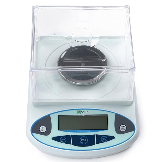 U.S. Solid 200x0.001g 1mg Digital Analytical Balance Precision Scale for Laboratories