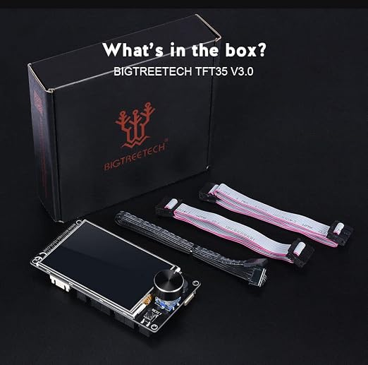 BIGTREETECH TFT35 V3.0.1 Touch Screen Display with Two Working Modes Smart Controller Panel Compatible with LCD12864 WiFi for Octopus V1.1/ SKR V1.4 Turbo/SKR 3/Manta M4P/M5P SKR 3 Ender 3 3D Printer