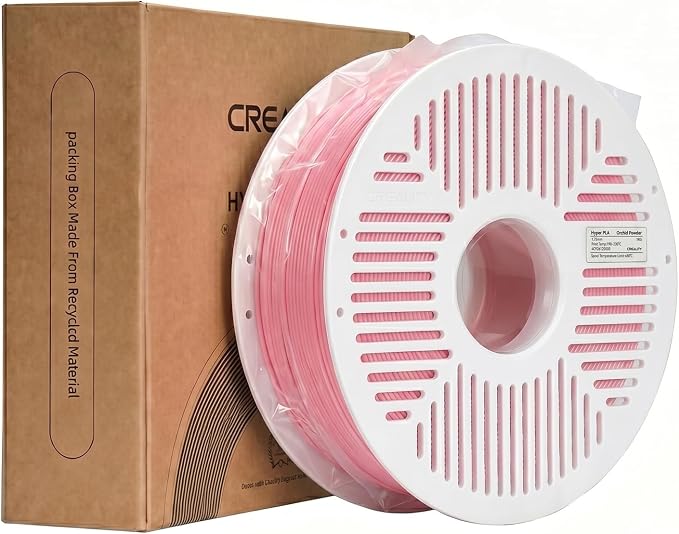 Creality PLA Filament with Reusable Spool 1KG, 1.75mm PLA 3D Printing Filament 2.2lbs High Dimensional Accuracy, Easy Installation Detachable Spool, Fits for Most 3D Printers, Orchid Pink