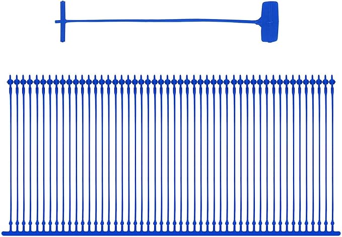 75mm(3 Inch) Blue Tag Gun Barbs (Fasteners) for Any Standard Price Labels Clothing Tagging Attachers - 5000 Pcs