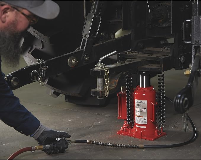 Strongway 20-Ton Air/Hydraulic Bottle Jack