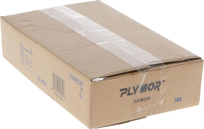 Plymor 2" x 9" (Case of 1,000), 2 Mil Zipper Reclosable Plastic Bags
