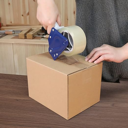 Amazon Basics Strong Packing Tape for Moving, Packaging, Shipping and Storing, Clear, 2 in x 60 yards, 2.7mil Thickness, 12-Roll