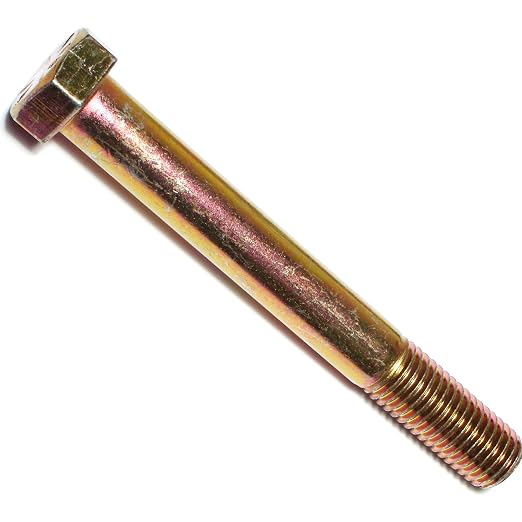 Hard-to-Find Fastener Grade 8 Hex Cap Coarse Large Bolts, Midwest Assortment Refill, Steel Hex Bolts for Construction, Home Improvement, 3/4-10 x 6 - Inch, Pack of 3