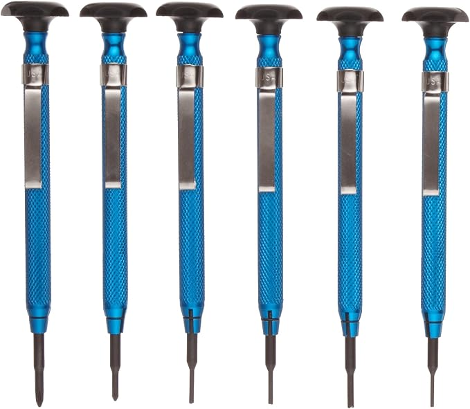 Moody Tools 58-0670 6-Piece Slot/Phil/Screw Extractor Combo Reversible Driver Set