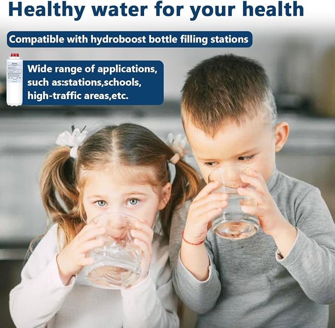 55898C Water Filter, Replacement for Halsey Taylor 55898C Filter Compatible with HWF172 Filter Replacement Filling Stations(3Pack)