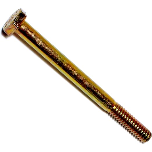 Hard-To-Find Fastener Grade 8 Hex Cap Coarse Large Bolts, Bulk Pack, Steel Hex Bolts for Construction, Home Improvement, 1/4-20 x 3, Pack of 50