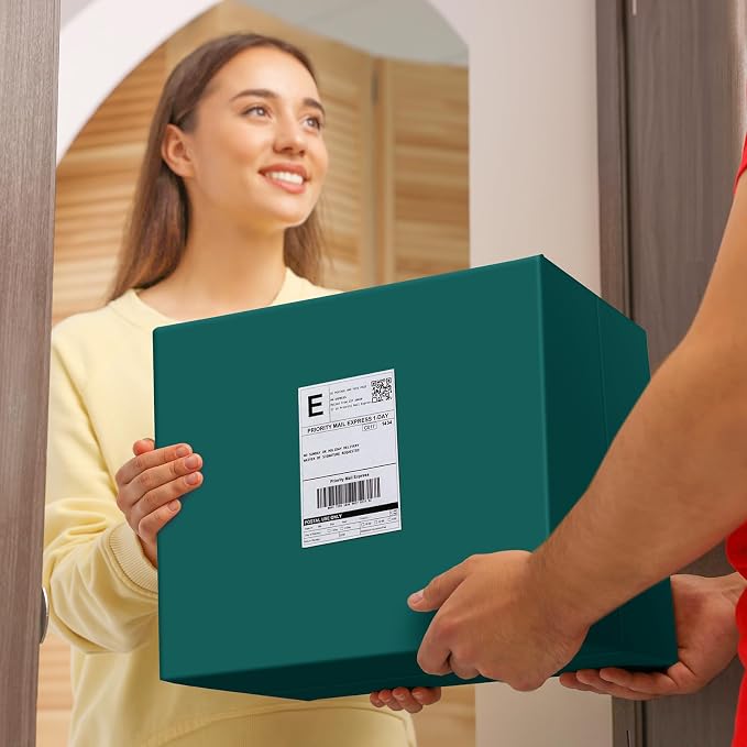 Fuxury 300 Pcs Large Poly Mailers 24x24 Inch, Bulk Shipping Bags for Clothing, Strong Adhesive Shipping Envelopes for Small Business Suppliers,Waterproof Mailers Poly Bags Mailing Envelopes, Green