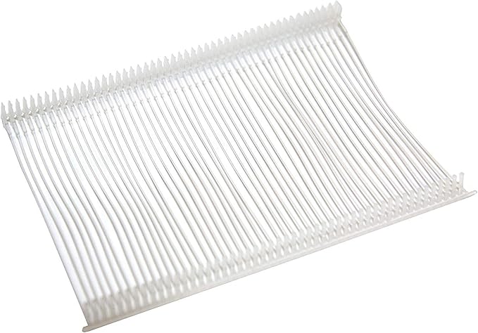 50mm(2 Inch) Clear Tag Gun Barbs (Fasteners) for Any Standard Price Labels Clothing Tagging Attachers - 5000 Pcs