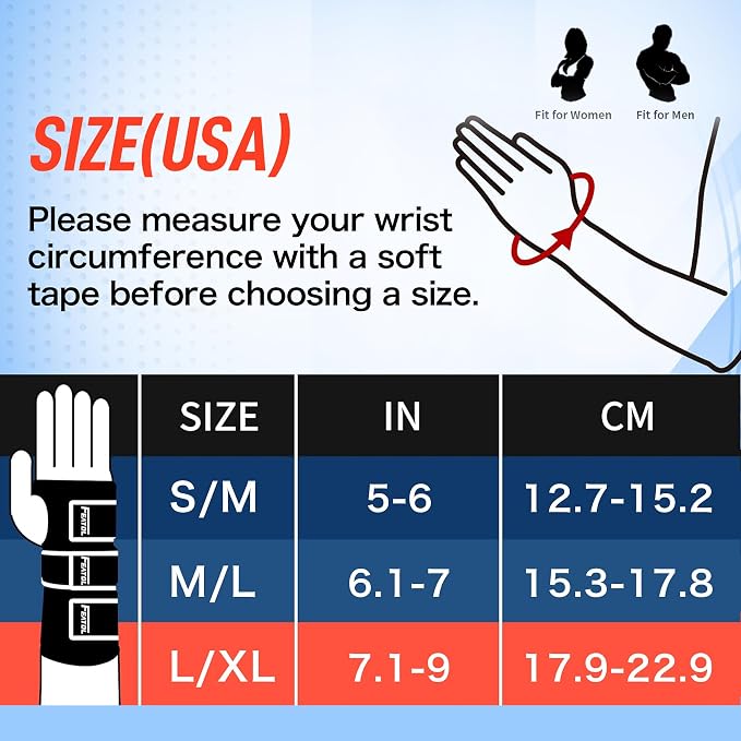 FEATOL Carpal Tunnel Wrist Brace Night Support, Thumb Spica Splint Right Hand for De Quervains Tenosynovitis, Tendonitis, Thumb Brace for Women Men, White Pink, Large/XLarge