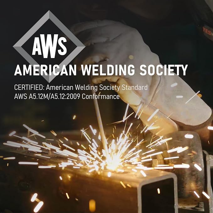 YESWELDER E6010 1/8" 10LB Welding Rod Carbon Steel Stick Welding for All Position