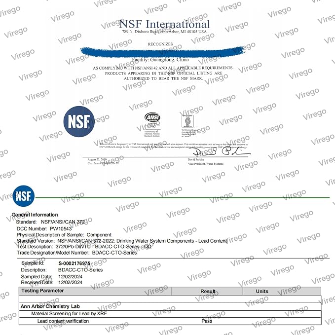 2387 Pro Black Filter, NSF/ANSI 42 Certified for Alexapure 2387 Pro Filter Replacement, 5,000 Gallon Throughput Capacity Compatible with Alexapure Water Filtration System - 2 Pack Black