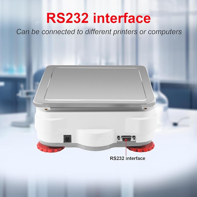 Lab Scale 3200g x 0.01g High Precision Electronic Analytical Balance 0.01g Accuracy Laboratory Balance Digtal Scale Gram Scale Jewelry Scale with 1Kg Calibration Weight