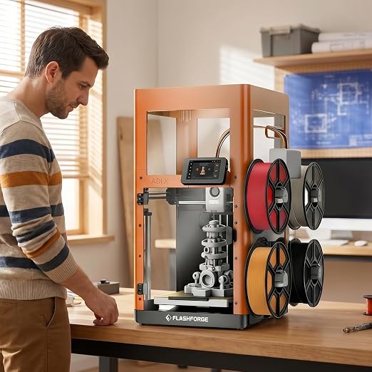 Flashforge AD5X 3D Printer Enclosure Kit, Odor Proof & Noise Reduction;(The Frame Needs to be 3D Printed by Yourself)