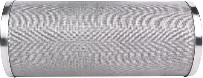 Stainless Steel Cleanable Wire Mesh Filter Cartridge 10”Length,4.5"OD(10 Micron)