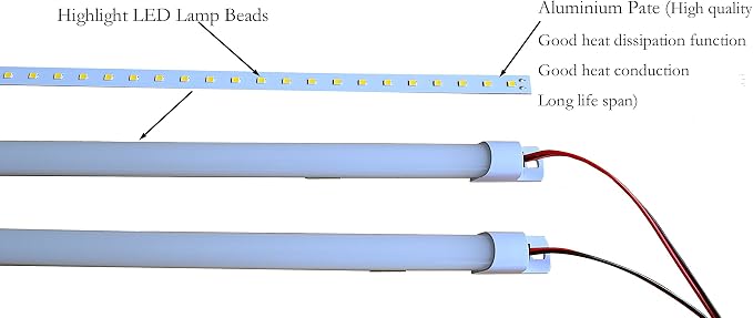 Magnetic Mount 4FT LED Retrofit Kit,72W 2X4FT(1 Driver & 4 LED Strips),150LM/W,5000K Daylight,0-10V Dimmable,T8 T10 T12 Fluorescent Replacement kit for Troffer,Quick Easy Install