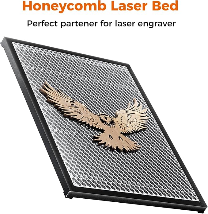 Creality Honeycomb Laser Bed for Falcon A1 Laser Engraver, Honeycomb Platform for Laser Engraving and Cutter Machine (18.1 * 13.6 in)