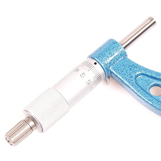 Outside Micrometer 3-4" Measuring Range,0.0001" Graduation for Machinists,Professional Precision Tool for Accurate Measurements