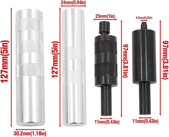 36050 Valve Keeper Remover & Installer Kit for 4.5-7.5mm / 5/16" - 3/8" Stems, Fits Toyota 4 - Cylinder & Chrysler New World Engines