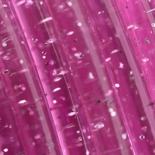 Cookiecad PETG Filament 1.75mm 1kg Glitter Translucent 3D Printer Filament - Pink Star Stuff PETG