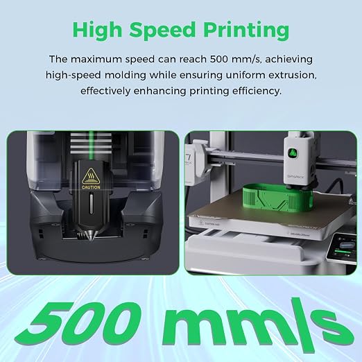 Creality Official SPARKX i7 Hotend,0.4mm Original All Metal Integrated Extruder Hot End, 300℃ High Temperature Resistance, 3D Printer Heating Block Replacement Accessory for i7 Combo