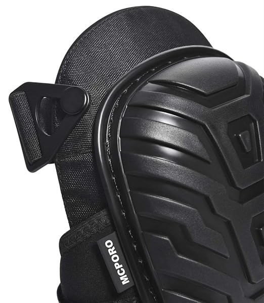 Professional Knee Pads for Work – Breathable Heavy Duty Construction Pads With Foam Padding for Construction, Gardening, Flooring with Adjustable Non-Slip Straps (1)