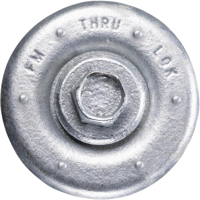 FastenMaster FMTHR007-24 ThruLOK Screw Bolt Fastening System, 7 Inches, 24-Count, Silver