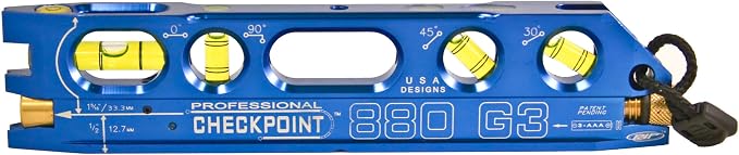 CHECKPOINT 0327B 880 G3 Laser Torpedo Level, Blue