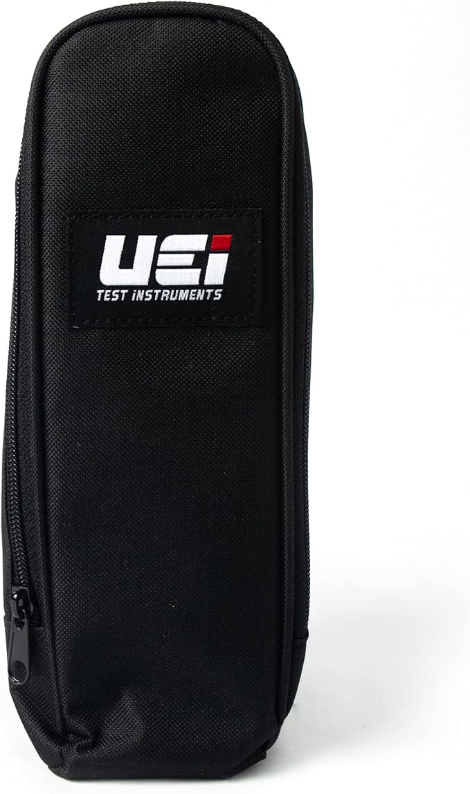 UEi DL379B Digital Clamp Meter Auto Ranging, HVAC Current Voltage Tester w/Magnetic Mount, Measures AC Amps AC/DC Volts Temperature Capacitance Frequency Diodes Duty Cycle Continuity Resistance NCV