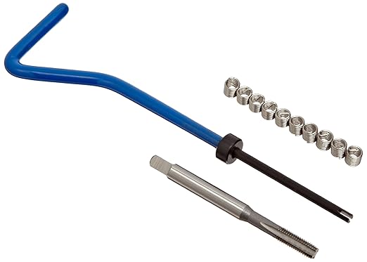 E-Z Lok EK30515 Helical Threaded Insert Kit, 304 Stainless Steel, #8-36 Thread Size, 0.246" Installed Length (Pack of 10)