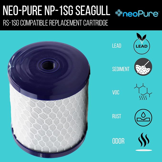 Neo-Pure 1SG Sediment Replacement Filter – Polypropylene Depth Filter for Compatible Water Filtration Systems