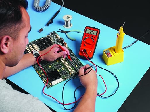 Amprobe 15XP-B Compact Digital Multimeter with Non-Contact Voltage Indicator and Logic Test