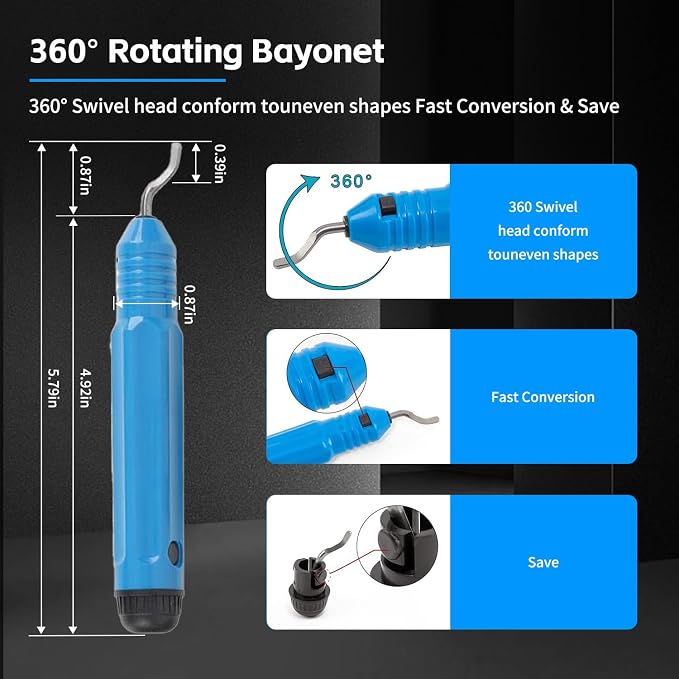 Brake Line Flaring Tool Kit Pipe Expander Set 1/4" - 3/4" Tubing Pipe Flare Tool HVAC 45° Eccentric Cone Type Flaring Tool with Pipe Cutter for Brass Copper Aluminum Pipes Refrigeration (5 in 1 Kit)