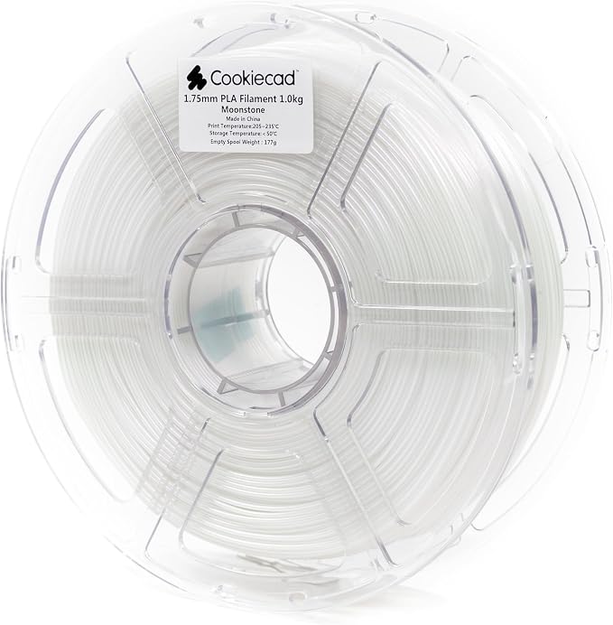 Cookiecad PLA Filament 1.75mm 1kg Iridescent Glitter 3D Printer Filament - Moonstone Elixir PLA