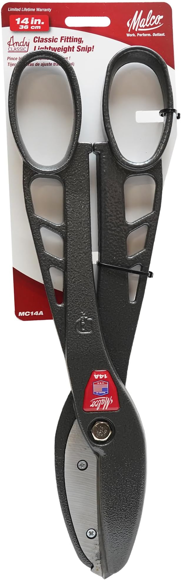 Malco MC14A 14 in. Combination Cut Aluminum Snip