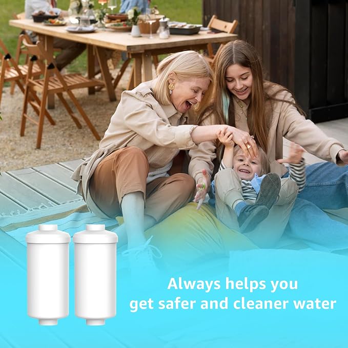 AQUA CREST Fluoride Water Filter, Replacement for Berkey® PF-2® Fluoride Filters, Compatible with Purewell®, ProOne®, Alexapure®, Waterdrop Gravity Water Filter System, NSF/ANSI 372 Certified, 2 Pack