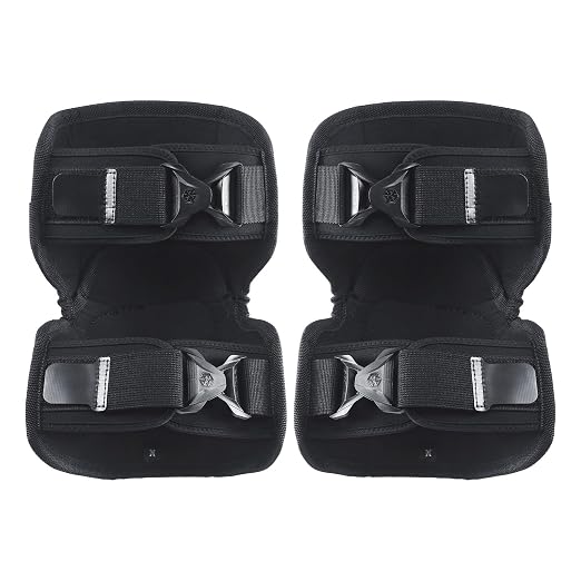 Scoyco Motocycle Knee Guards for Man - CE Level 1 Motocross Knee and Elbow Pads Adjustable Armor with TPU Protective & Dynamic Flex Racing Gear