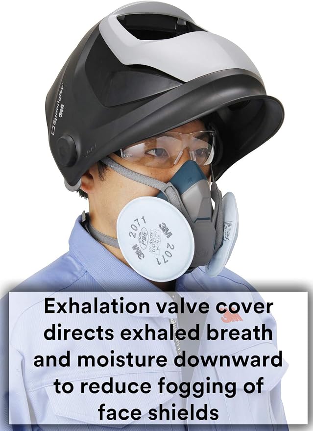 3M Rugged Comfort Quick Latch Half Facepiece Reusable Respirator