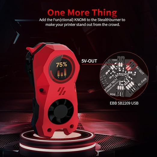 BIGTREETECH EBB SB2209 USB V1.0 for Voron StealthBunner 3D Printer Parts Hotend Klipper, Support 3 USB Ports, High Specification Safety and Stability Communication Extruder HeadTool Adapter Board