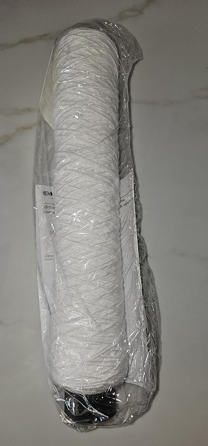 Kinetico 20 micron 16 inch pre filter string for Kinetico water softener, CART-MACH (part number 12566A)