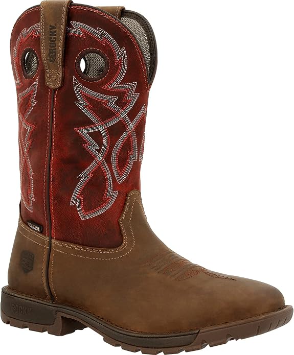 ROCKY Men's Legacy 32 Steel Toe Waterproof Western Boots