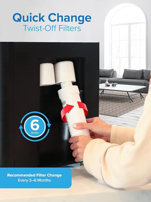 Brio Quick-Change Water Cooler Filter Cartridge - Stage-2 Pre Carbon - for Brio 300 & 500 Series, CLPOU520UVF4