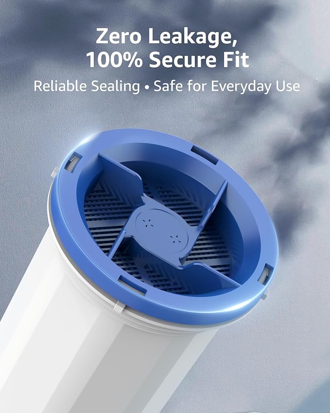 Replacement for ZEROF01 New Culligan Pitcher and dispenser 2-Pack, Five-Stage Filter System, Effectively Reducing Lead, PFAS, Mercury, Chromium & Contaminants by Sensiblopt