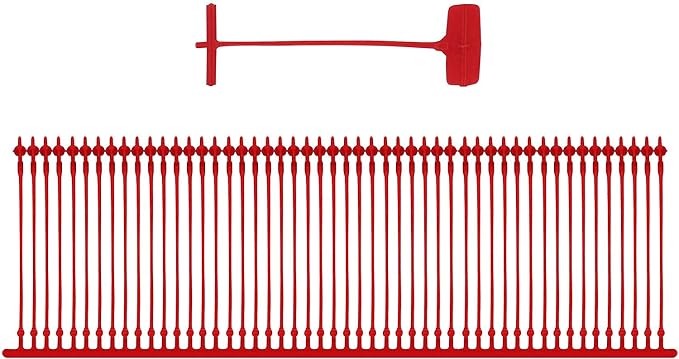 25mm(1 Inch) Red Tag Gun Barbs (Fasteners) for Any Standard Price Labels Clothing Tagging Attachers - 5000 Pcs